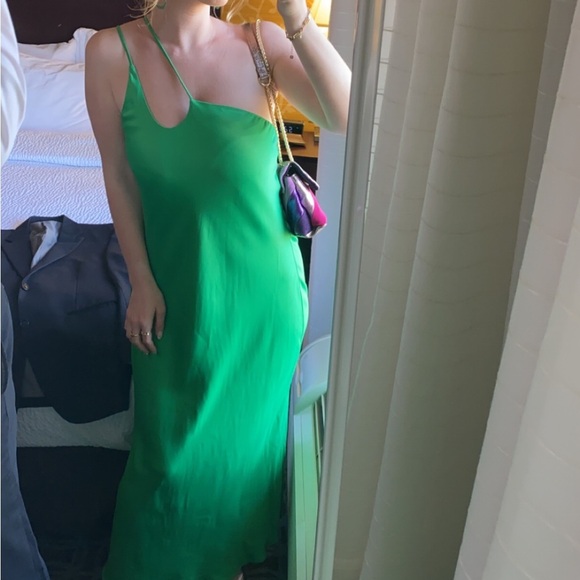 MANGO Strappy One Shoulder Dress - Picture 3 of 3